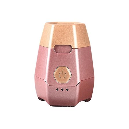 USB-brenner Arabisk Brenner Elektronisk Bakhoor-diffuser Bærbar Muslimsk Røkelseholder Rosa