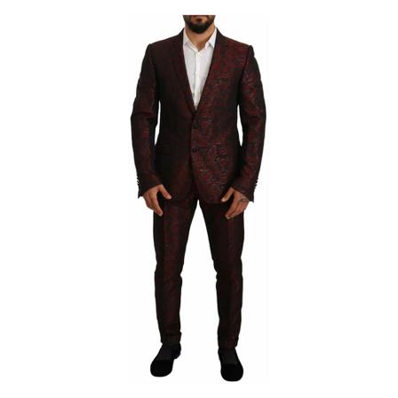 Dolce & Gabbana Suit Sets Sort, Herre Jakkesæt
