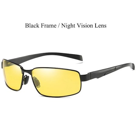 AORON Polariserade Solglasögon Herr Glasögon Sport Körning Solglasögon Anti-UV400 Aluminium Magnesium Ram Solglasögon Polariserade