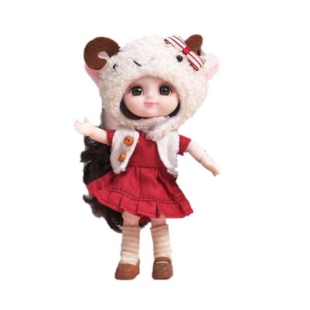 12 stjärntecken palm 15cm simulering fickdocka docka, 12 färger