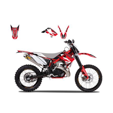 Juego de Adhesivos Blackbird Dream 3 - Gas Gas EC 300F 2014-2015