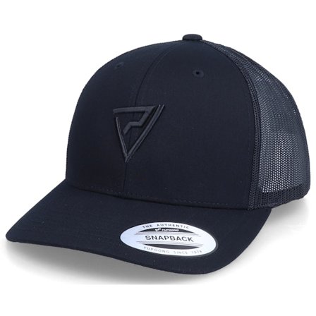 Padelville - Black trucker Czapka Z Daszkiem - Black Logo 3D Black Trucker @ Hatstore
