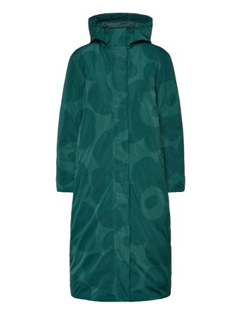 Taiottu Unikko Green Marimekko