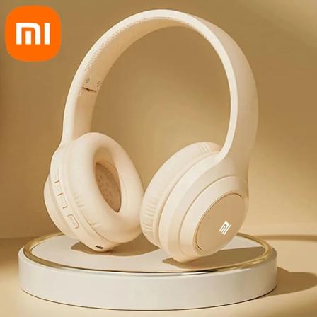Xiaomi TH30 Trådløse Hovedtelefoner Bluetooth 5.3 Foldbar Headset Hovedmonteret Støjreducerende Pandebånd Sportsøretelefoner Skin Color