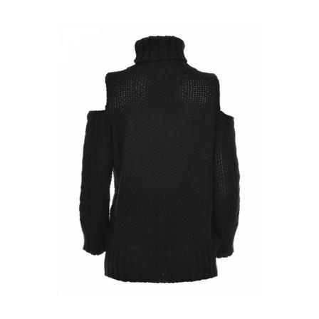 Pinko, Turtleneck Czarny, Kobieta, Rozmiar: S