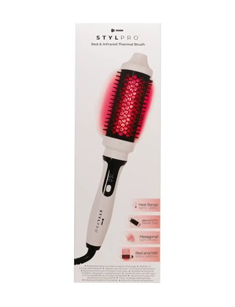 Stylpro Stylpro Near-Infrared Heated Hairbrush - White - ONE SIZE