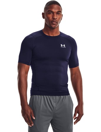 Under Armour Ua Hg Armour Comp Ss - Navy - XXXXL