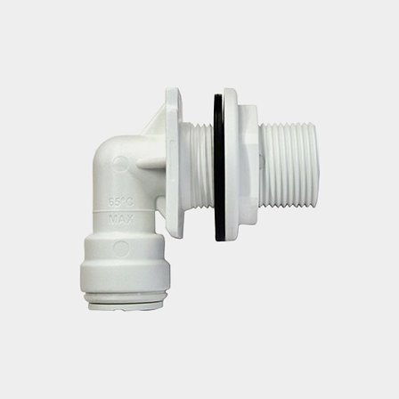 JG vinklad skott 15mm-3/4"