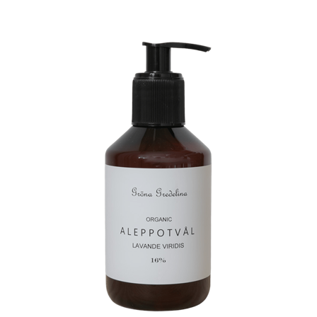 Gröna Gredelina Alepposåpe Lavendel 250 ml