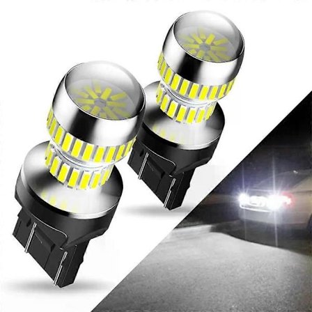 2X 7443 7440 W21W LED Pære T20 W21/5W LED Lys DRL Canbus til Toyota Corolla Yaris Super Lyse Kørelys