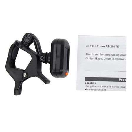 Musiikki-instrumenttien tarvike Basso Capo Clip On A0-C8 Digitaalinen Kromattinen Kitaran Viritin