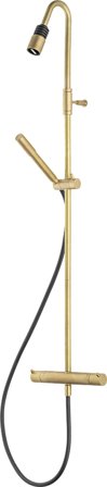 Mora Izzy Takduschset 160 c/c, rå mässing, Badrum