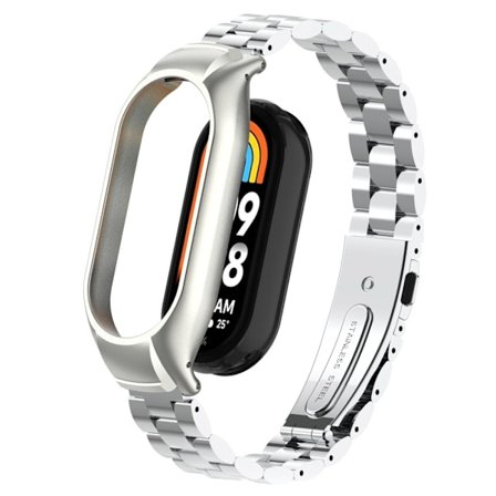 Xiaomi Smart Band 8 Lyxigt Metallarmband Silver