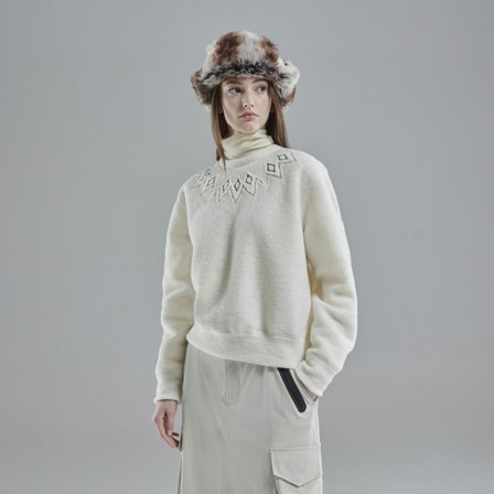 66 North women's Kaldi Tops - Off White - XL