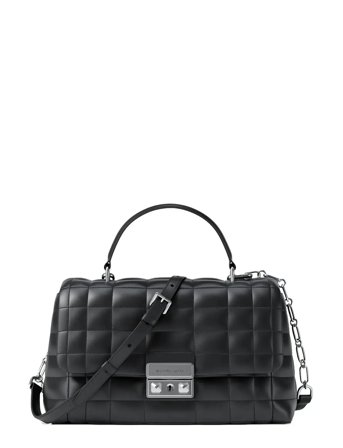 Michael Kors Md Th Satchel - Black - ONE SIZE