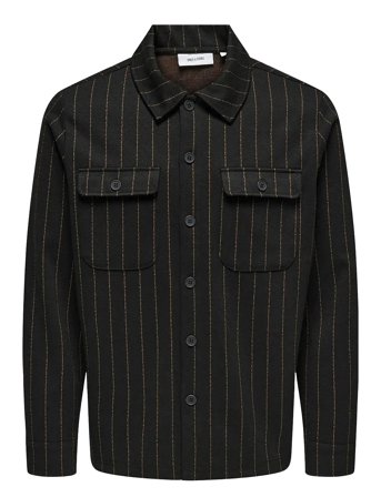 ONLY & SONS | Onskodyl Pinstripe Overshirt | S