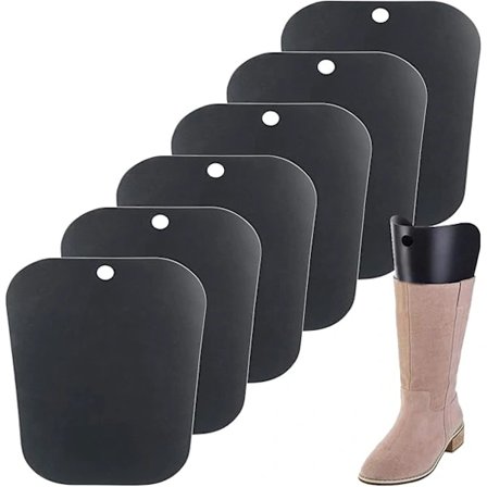 3 par støvleholdere, skotræ, plast støvlestrækkere, formindsatser, høje støvlestøtter, skohorn, lange til mænd og