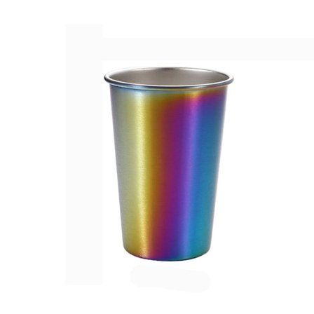 350/500 ml ölkoppar 304 rostfritt stål MULTICOLOR 500 ml