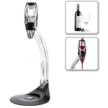 Deluxe vinluftare med stativ Lyxig vinkaraff Dekanter