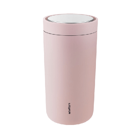 Stelton Termosmugg To Go Cklick 0,2 L Kök & matlagning Rosa 9x15,5