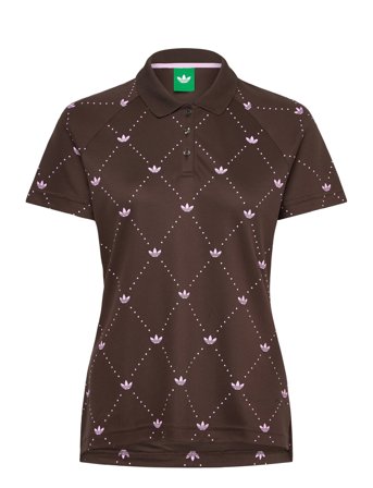 adidas Golf Originals F Nvlty Polo W - Brown - S