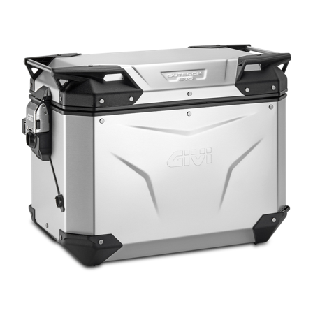 Valigia Laterale Givi Trekker Outback EVO Alluminio Anodizzato