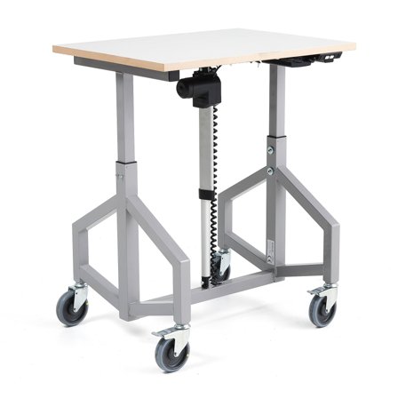 ESD-Elektrischer Tischwagen, 800x600x24 mm, beige