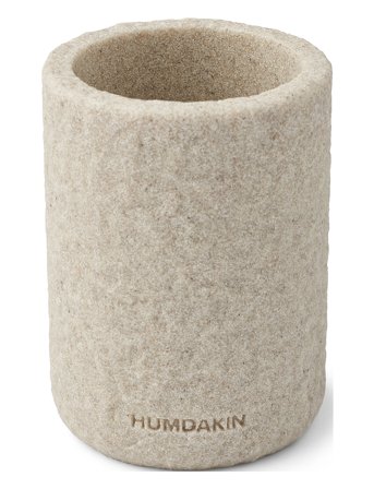 Humdakin Sandstone Vase - Beige - H:14CM