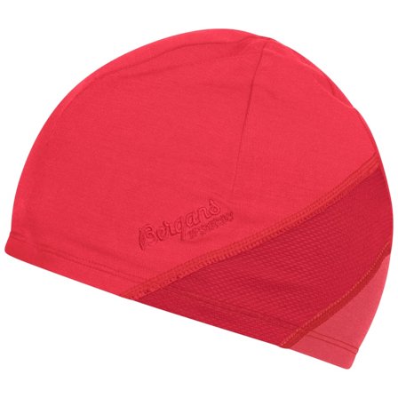 Bergans Cecilie Light Wool Beanie Women beanies Red 56