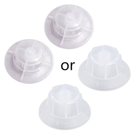 2 stk. elektrisk ventilator tilbehør ventilatorblad møtrik fast møtrik plastik generel