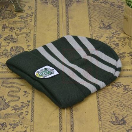 Halloween Kids Harry Potter Cosplay Strikket Lue vindtett lue - Perfet green