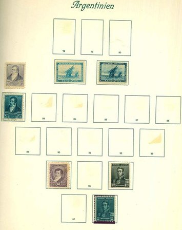 Argentina - Samling i springbind