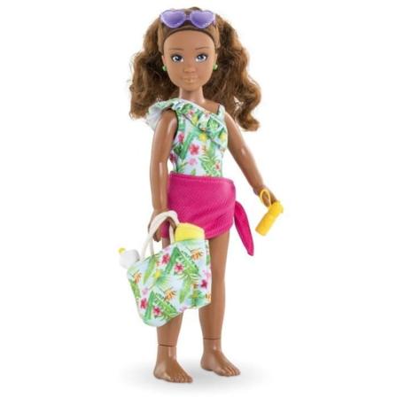 Melodibox på stranden COROLLE GIRLS - modedocka - 5 accessoarer - 28 cm - från 4 år