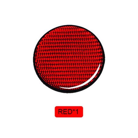 Car Machinery Division Water Cushion Carbon Fiber Bottle Cup ramtillbehör | | Röd 1st