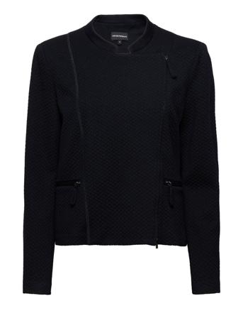 Blouson Blazers Double Breasted Blazers Svart Emporio Armani