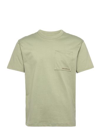 Nb Athletics Nature State Short Sleeve Tee T-shirts Short-sleeved Grön New Balance