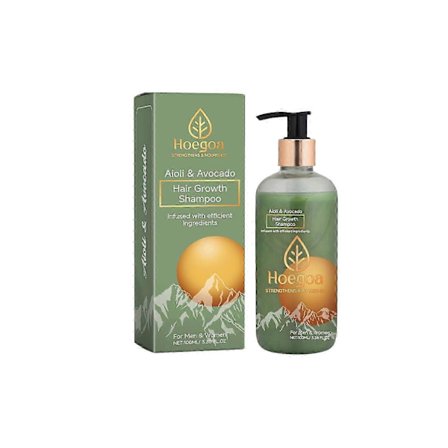 Avokado Schampo för Starkt, Återfuktat, Elastiskt Hår - Naturligt & Skonsamt 100ml