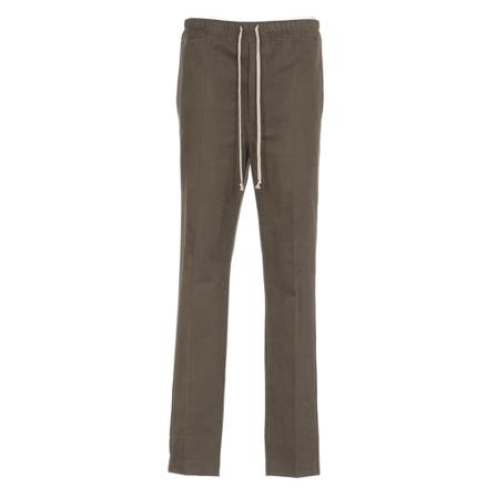 Rick Owens Slim-fit Byxor grön, Herr Byxor, Herr, Storlek: S