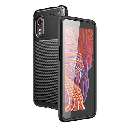 Carbon Shield Samsung Galaxy Xcover 5 skal - Svart