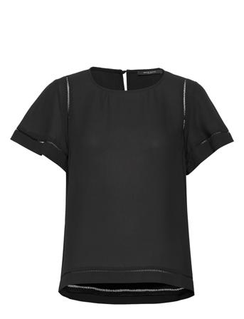 Camilla Olive Blouse Black Bruuns Bazaar