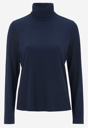 Cellbes of Sweden - Poloskjorte Premium i modal i marineblå for damer i størrelse 50/52