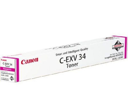 Canon Toner, 34, magenta, singelförpackning, 3784B002 - Lyreco - Toner och bläck - Tonerkassetter - Toner Canon