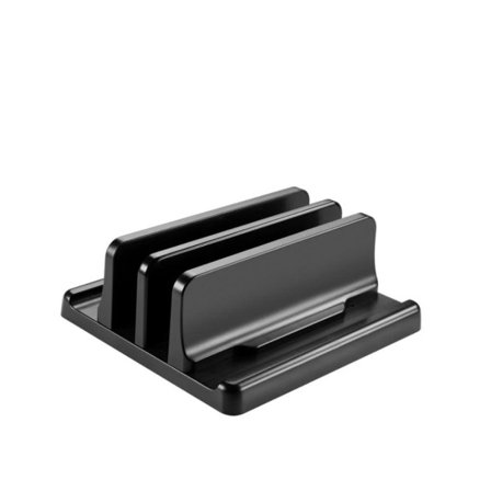 Plast Vertikal Bärbar dator Ställ hållare Justerbar Skrivbord Notebook Dock dator ställ