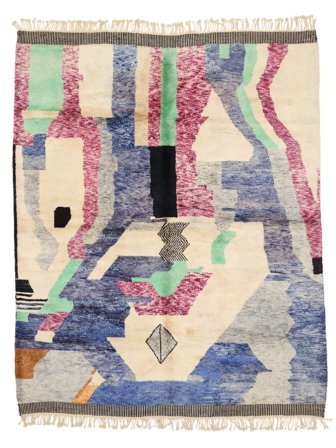 Grand Berber Moroccan - Mid Atlas 260X315 Laine, Tapis