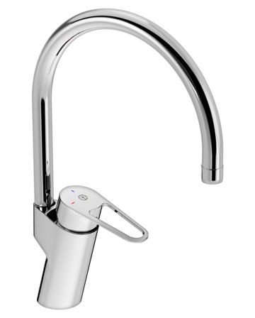 Gustavsberg Nautic GB412060560L Köksblandare hög pip, Badrum