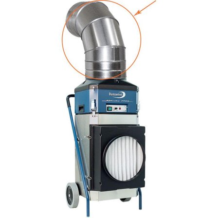 Dustcontrol 42660 Tilkoblingsbøy for AirCube 1200/2000, Rengjøringsmaskiner