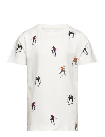 Nkmlesben Ss Top Box Patterned Name It
