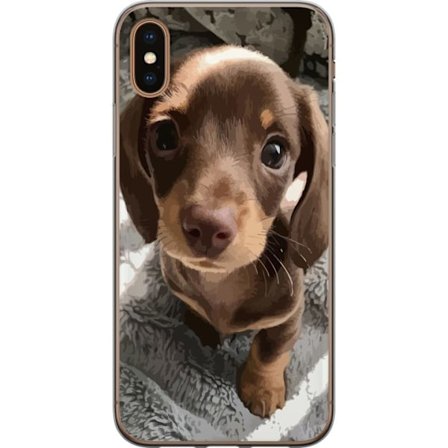 Kompatibel Mobilcover til Apple Apple iPhone X Sød Hund