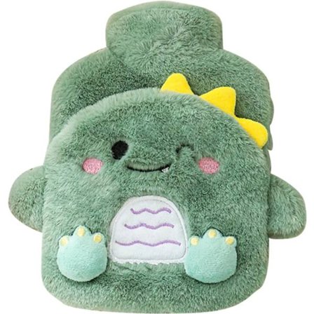 Varmvattenflaska djur för smärtlindring för mage, rygg, ben, presenter till familj och vänner, (Stil: Stil 2)