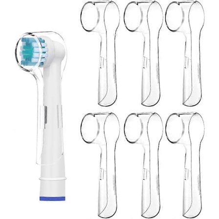 Skydd för eltandborstar från Oral B, Hygieniskt skydd för resor som håller borta bakterier och damm för bättre hälsa